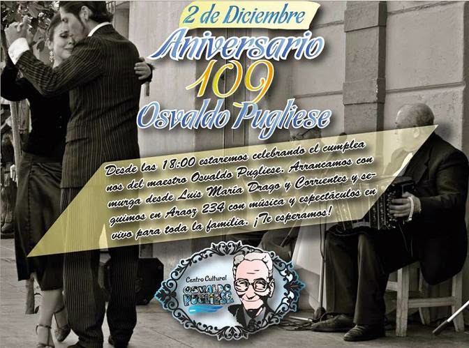 Festejo aniversario de Pugliese