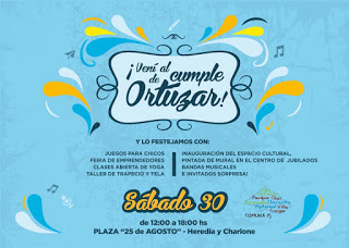 Festejo por el aniversario de Villa Ortúzar