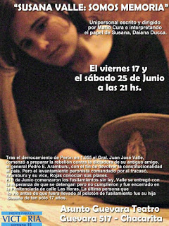 “Susana Valle: Somos memoria”