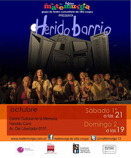 “Herido barrio” en el Conti