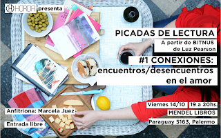 Picada de libros en Librería Mendel