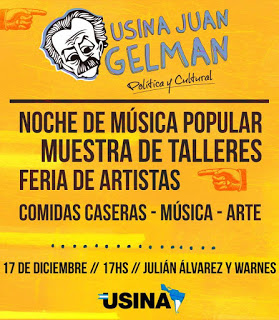 Usina Política y Cultural Juan Gelman