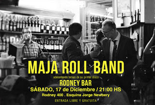 Maja Roll Band en Rodney Bar