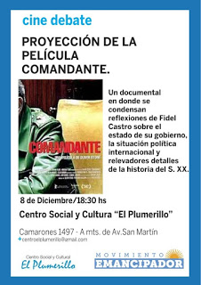 Cine debate en El Plumerillo