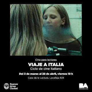 Cine para lectores en la Casa de la Lectura