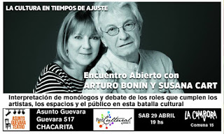 Arturo Bonín y Susana Cart