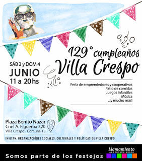 129º aniversario de Villa Crespo