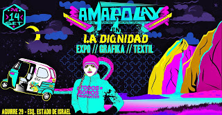 Expo gráfica textil Amapolay en Baires