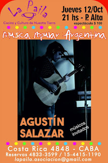 Agustín Salazar en La Paila