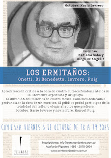 “Los ermitaños» en Espacio Enjambre