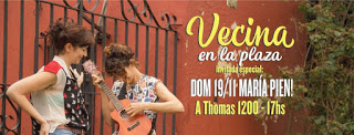 Vecina junto a María Pien