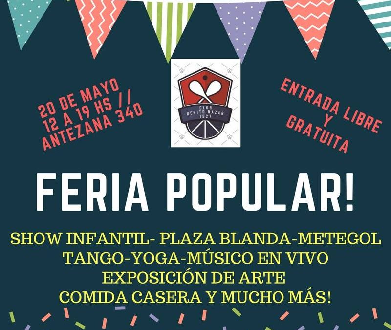 Feria en la Asociación Benito Nazar