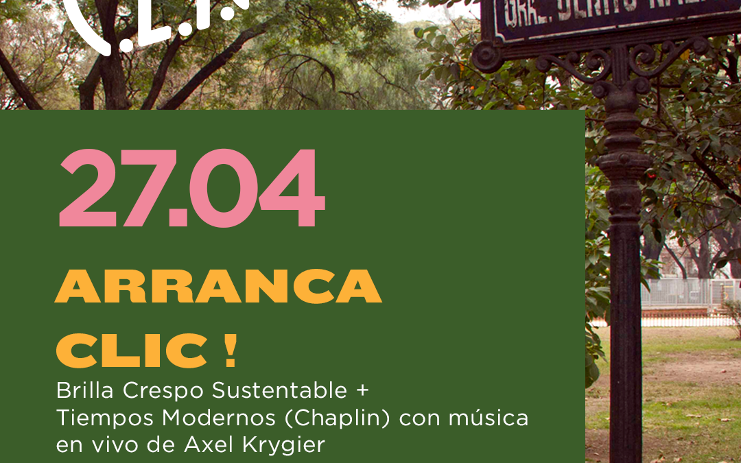 Lanzamiento de CLIC en la plaza Benito Nazar