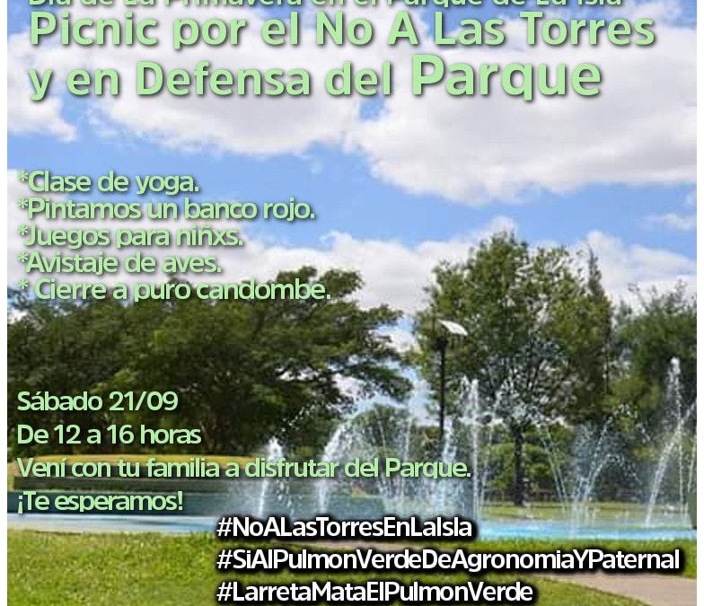 Día de la Primavera en el Parque La Isla