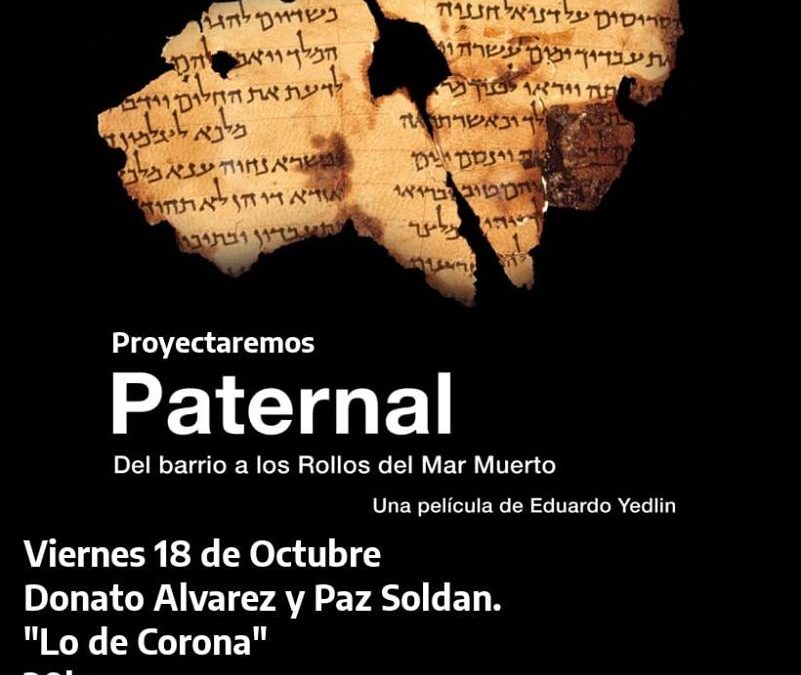 “Paternal, del barrio a los rollos del Mar Muerto”