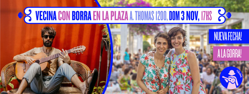 Vecina y Ezequiel Borra