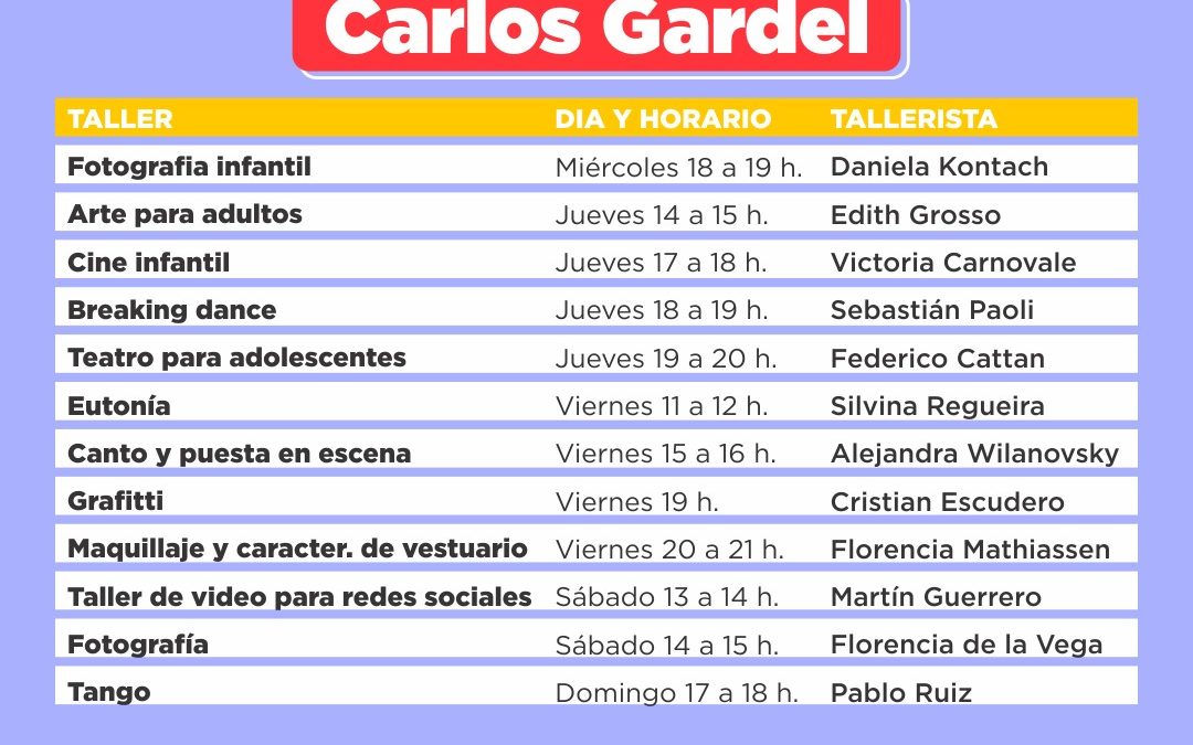 Espacio Cultural Carlos Gardel