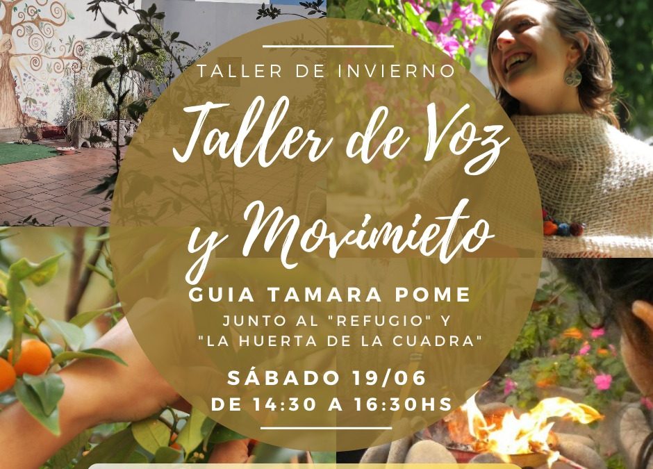 Taller de voz y movimiento