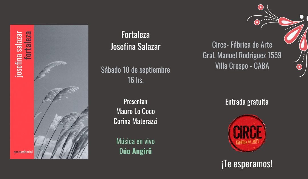 Presentación del libro «Fortaleza» de Josefina Salazar