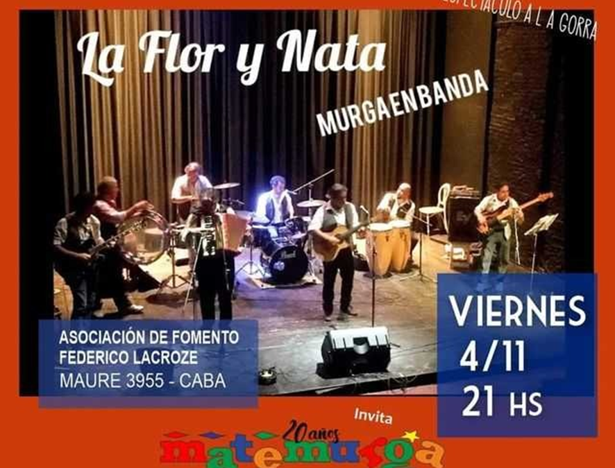 Flor y Nata, murga en banda
