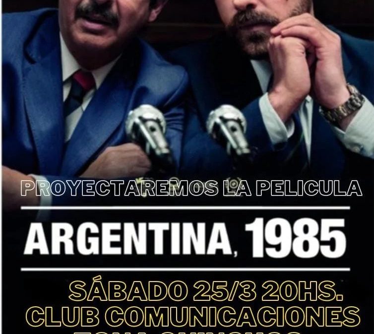 «Argentina, 1985» en Club Comunicaciones