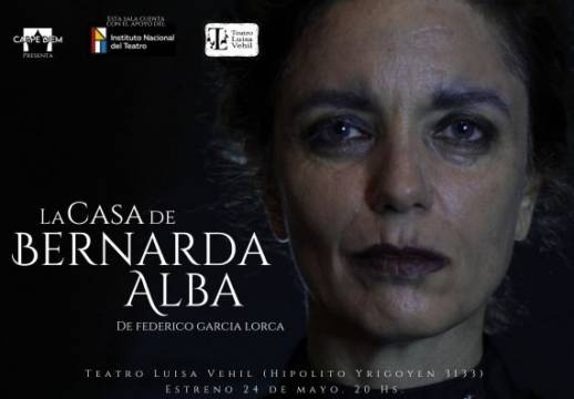 “La casa de Bernarda Alba” en Teatro Luisa Vehil
