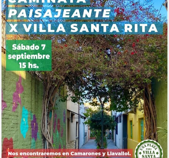 Paisajeante en Villa Santa Rita