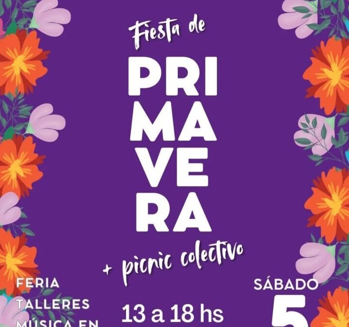 Fiesta de Primavera en la Plaza 25 de Agosto