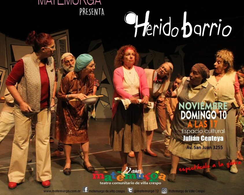 “Herido barrio” en el Julián Centeya
