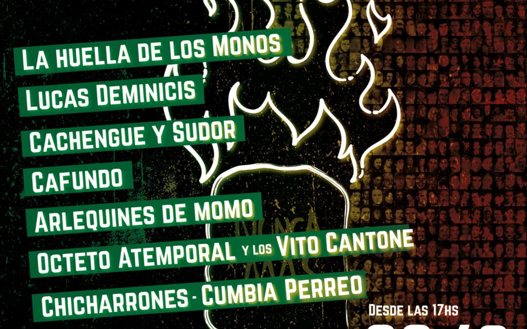23° Festival de la Resistencia y la Memoria Activa en la plaza 24 de Septiembre