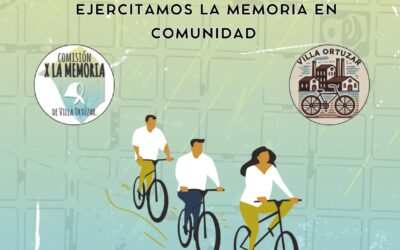 Bicicleteada por la Memoria en Villa Ortúzar