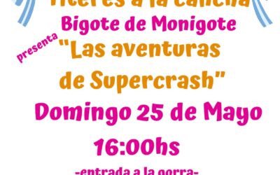 “Las aventuras de Supercrash” en Club El Trébol