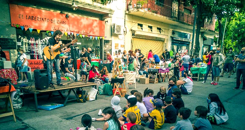 Feria en El Laberinto de Chas