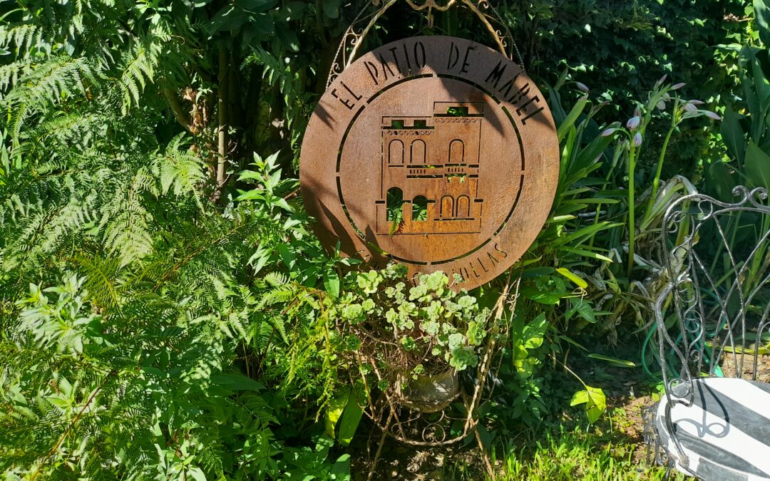 En el jardín de una casa de La Paternal se puede disfrutar del mejor asado