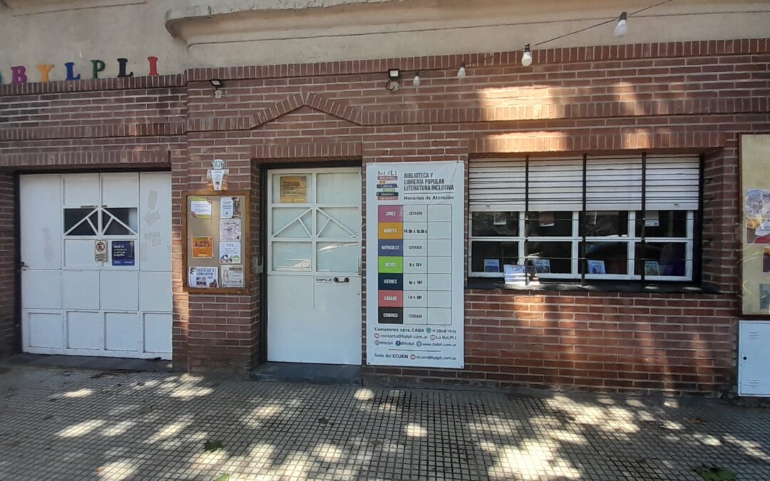 La Biblioteca y Librería Popular de Literatura Inclusiva (BYLPLI) acerca cultura a Santa Rita