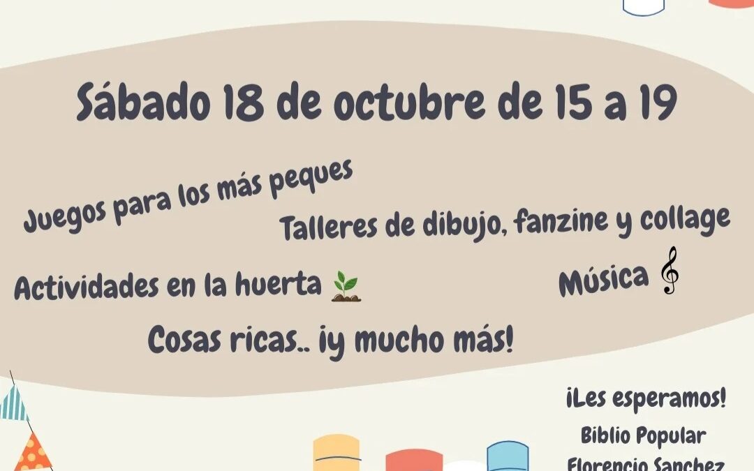 110° aniversario de la Biblioteca Florencio Sánchez