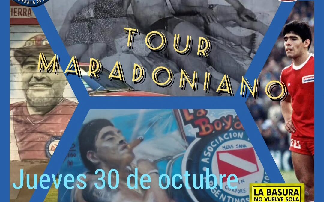 Tour Maradoniano con La Paternal Pedalea