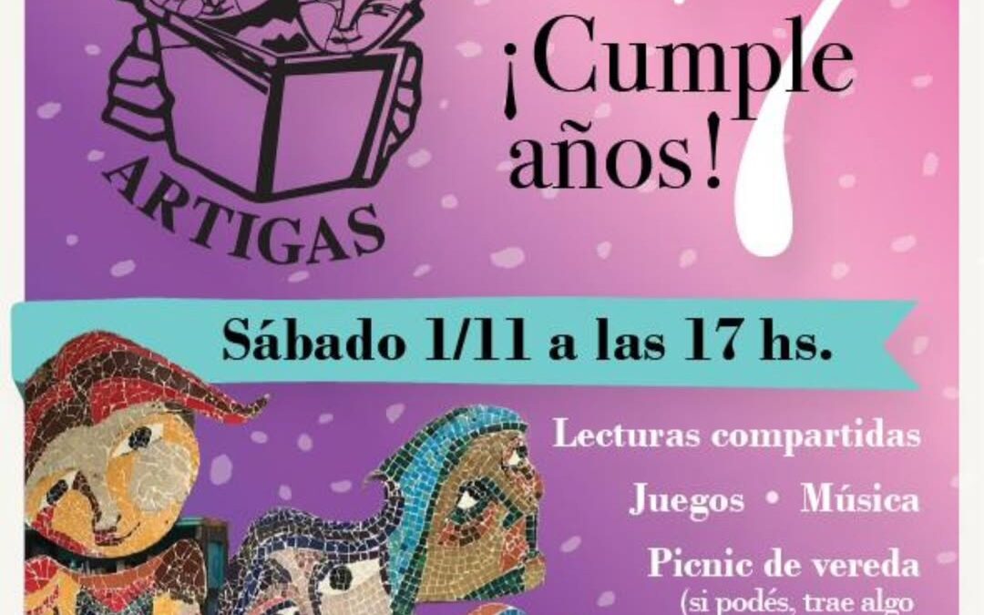 7 años de la Biblioteca al Paso Artigas