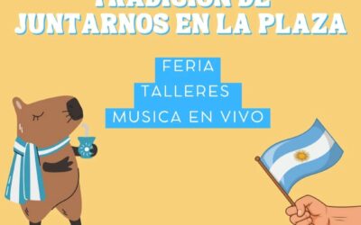 Festival por la Tradición en la plaza 25 de Agosto