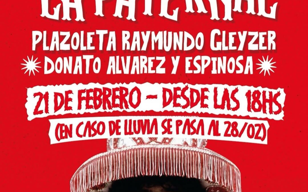 Festival de La Paternal en la plazoleta Raymundo Gleyzer