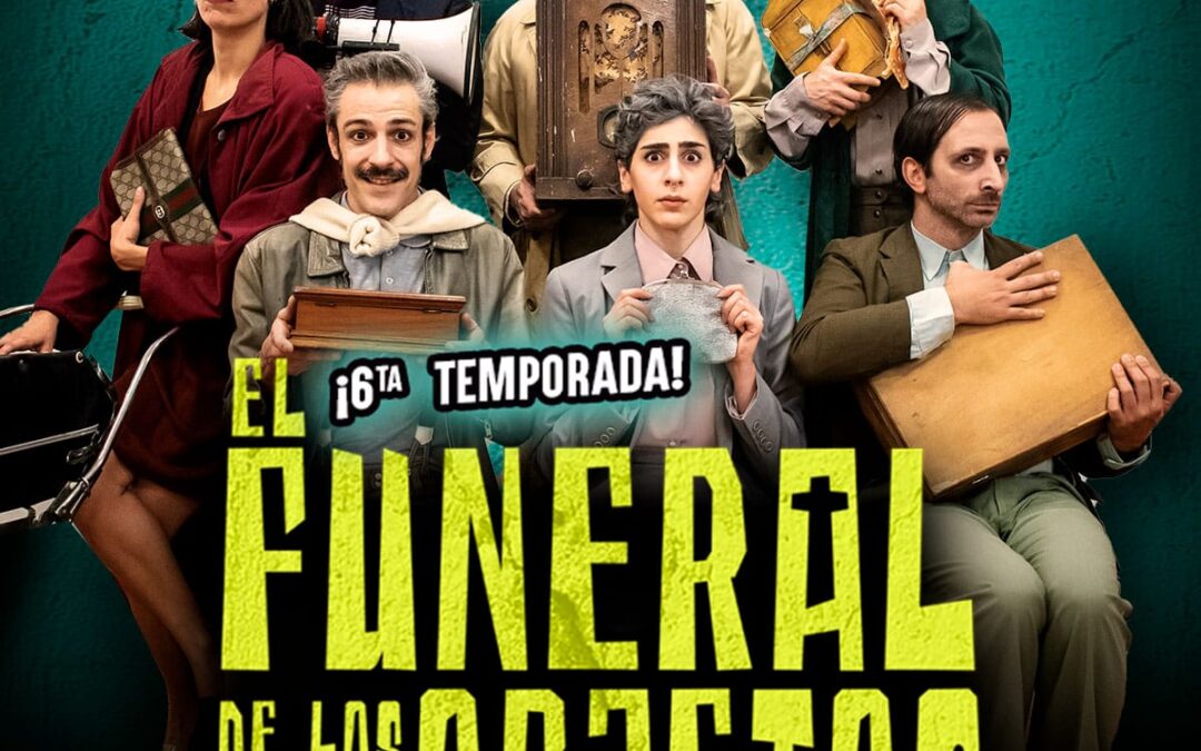 “El funeral de los objetos” en el Paseo La Plaza