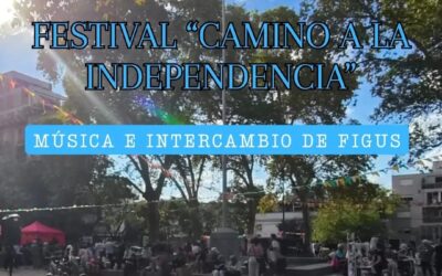 Festival Camino a la Independencia en la plaza 25 de Agosto