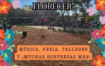 Festival Tiempo de Florecer en la Plaza 25 de Agosto