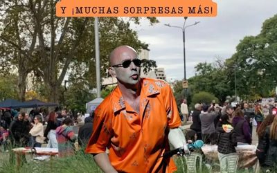 Festival Oktubre de la Lealtad en la plaza 25 de Agosto