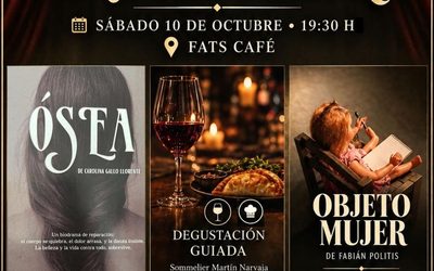 Vino al Teatro en Fats Café